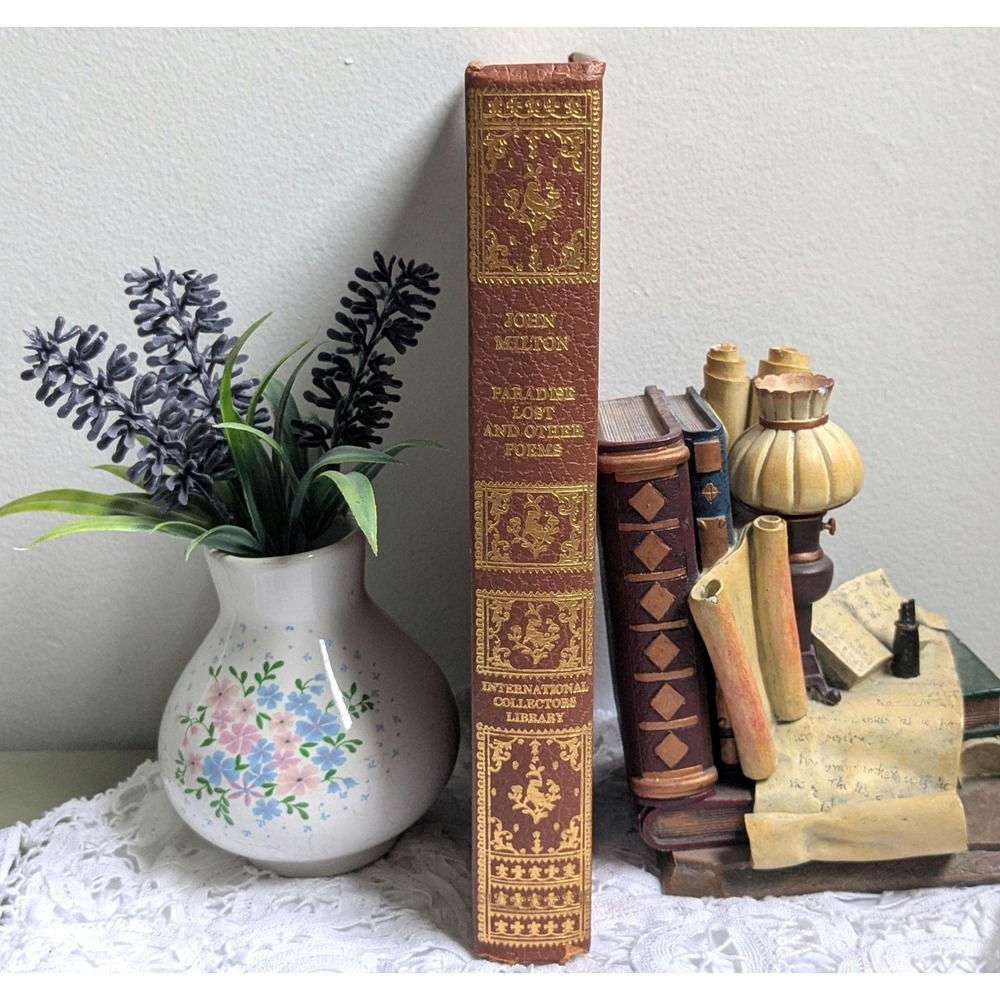Vintage 1969 John Milton Paradise Lost ICL Marie Antoinette Binding Book